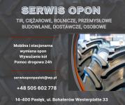 KOŁA-SERWIS SERWIS OPON, POMOC DROGOWA, WYMIANA OPON SAMOCHODÓW CIĘŻAROWYCH, ROLNICZYCH, MOBILNA WYMIANA OPON KOŁA-SERWIS SERWIS OPON, POMOC DROGOWA, WYMIANA OPON SAMOCHODÓW CIĘŻAROWYCH, ROLNICZYCH, MOBILNA WYMIANA OPON