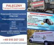 PALECZNY PRZEPROWADZKI - tel. 515 207 332 - transport mebli, materiałów budowlanych, sprzętów domowych