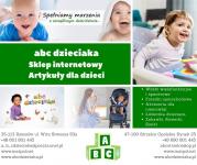 ABC DZIECIAKA - SKLEP FIRMOWY Z ARTYKUŁAMI DLA DZIECI. ABC DZIECIAKA - SKLEP FIRMOWY Z ARTYKUŁAMI DLA DZIECI.