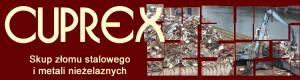CUPREX. SKUP ZŁOMU STALOWEGO I METALI NIEŻELAZNYCH CUPREX. SKUP ZŁOMU STALOWEGO I METALI NIEŻELAZNYCH